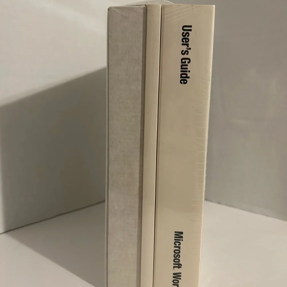 Microsoft Word : User Guide Version 6.0 - Microsoft Office 1994 Paperback Sealed